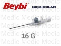 Gri İntraket-iv Kanül-Branül - 1 Adet