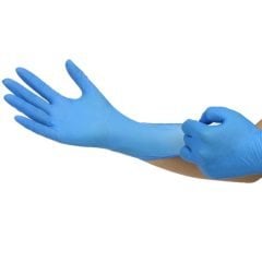 MEDIC GLOVE Mavi Pudrasız (Medium) Nitril Muayene Eldiveni - 20 Paket - 1 Koli