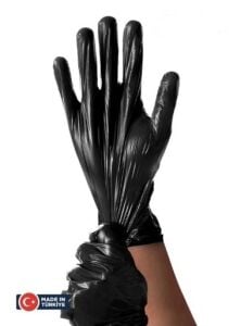 Reflex Florex Siyah Pudrasız TPE Eldiven (M) 100'lü x 20 Kutu (Koli)