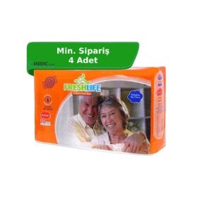 FRESHLIFE Yetişkin Hasta Bezi (Large) 30 Adet / Paket