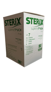 Sterix Supreme Touch Latex Pudrasız Cerrahi Eldiven 50'li (No:7)