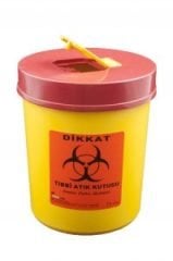 MOS LAB Tıbbi Atık Kutusu & Kovası 1,0 ve 1,3 lt.