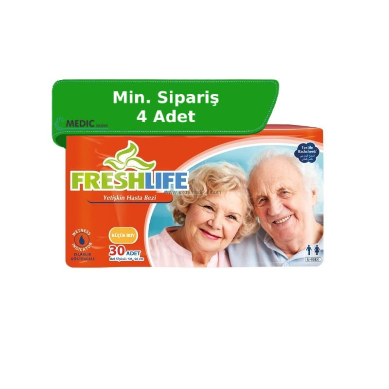 FRESHLIFE Yetişkin Hasta Bezi (Small) 30'lu Paket