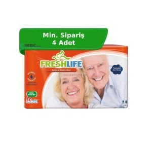 FRESHLIFE Yetişkin Hasta Bezi (XL) 30'lu Paket