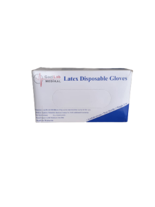 GaziLab Pudralı Lateks Muayene Eldiveni-100'lü x  (Medium)