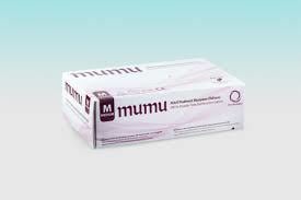 mumu Mavi Pudrasız Nitril Muayene Eldiveni (Medium) 100'lü x 20 Pk - Koli