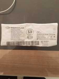 Endotrakeal Tüp (Entübasyon) Balonsuz 3.5 mm 5-Adet