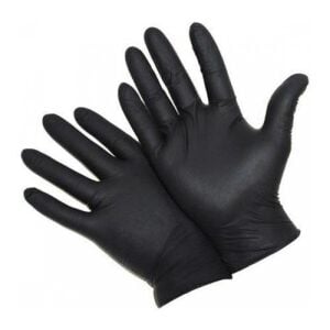 tenty 305 Siyah Pudrasız Nitril  Eldiven (XL) 100'lü Paket