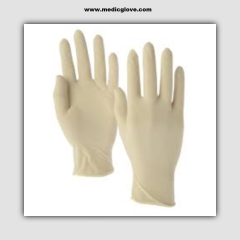Beybi Pudralı Lateks Muayene Eldiveni (Medium) 100'lü x 20 Paket - 1 Koli