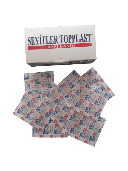 Topplast Bası Bandı 38 mm x 72 mm 50'li Paket