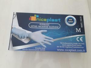 niceplast Nitril Eldiven 100'lü - 20 Paket - 1 Koli