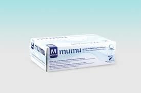 mumu Lateks Pudralı Muayene Eldiveni 100'lü Pkb(Medium)