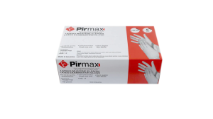 Pirmax Pudrasız Lateks Muayene Eldiveni (Large) 100'lü Paket