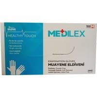 Reflex Medilex Açık Mavi Pudrasız TPE Eldiven (S) 100'lü Kutu
