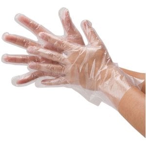 tunçpek Şeffaf Hışır Poşet PET Eldiven 100'lü x 100 Paket - 1 Koli