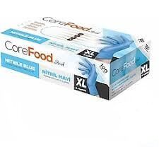 Bimel CoreFood Mavi Pudrasız Nitril Eldiven (XL) 100'lü Paket