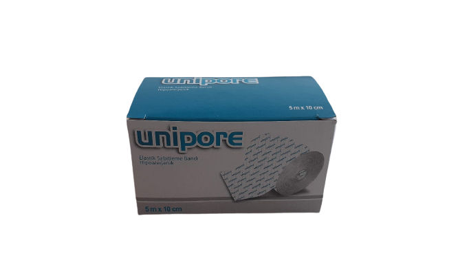 unipore 10 cm X 5 m Fix Flaster Sabitleme Bandı 100 Adet / Koli