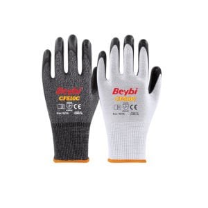 CF510C Köpük Nitril Kaplı Kesilmeye Dirençli Eldiven