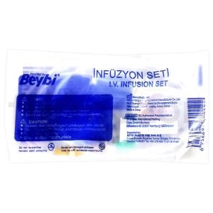 Beybi Serum Seti - İnfüzyon Seti - 500 Adet- 1 Koli (Luer Lock-Kilitli)