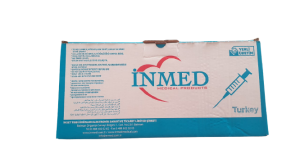İNMED 2 cc Dental Luerlock 40 mm x 40 mm Kısa Uçlu Enjektör Şırınga 1000 Adet