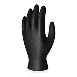 Has-Pet Siyah Pudrasız Nitril Muayene Eldiveni (Medium) 100'lü 20 Paket - 1 Koli