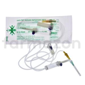 Has-Pet Serum Seti - İnfüzyon Seti (Kilitli-Luer Lock) - 500 Adet / Koli