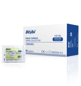 Beybi Pediatrik İdrar Torbası Kız-Erkek 1 Kutu (50 Adet)