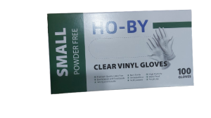 HO-BY Pudrasız Vinil Muayene Eldiveni (Small) 100'lü Paket