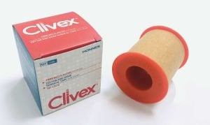 Clivex 5 m x 5 cm Tıbbi Bez Flaster & Elastik Sabitleme Bandı