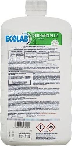 Derhand Plus El Dezenfektanı Antiseptik Solüsyon 1 Lt