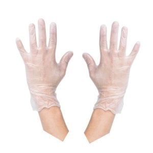 Beybi Pudrasız Vinil (Vinyl) Muayene Eldiveni (Medium) - 20 Pk - 1 Koli