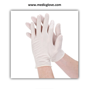 tenty grip Lateks Pudralı Muayene Eldiveni (Medium) 100'lü Pk