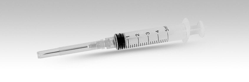 AYSET 5 cc Steril 3P Siyah Uç Enjektör 225 Adet/Kutu