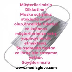 Soly Lastikli Cerrahi Bez Ağız Burun Maskesi 40 Paket (50'li, 2 Katlı, 2000 Adet)