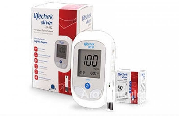 lifechek Silver Kan Şekeri Ölçüm Cihazı + 50 Strip - Komple Set