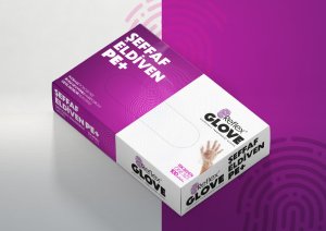 Reflex Glove PE+ Şeffaf Hışır Poşet PET Eldiven 100'lü x 20 Paket - 1 Koli