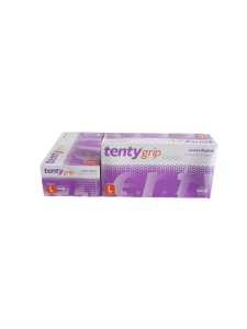 tenty Lateks Pudralı Muayene Eldiveni (Small) 100'lü x 10 Paket