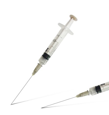 Beybi Dental Enjektör 2,5 cc-50 mm-Uzun Uç-100 Adet
