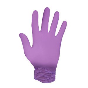 Dolphin Lila Pudrasız  Nitril Eldiven (Large) 100'lü x 10 Paket - 1 Koli