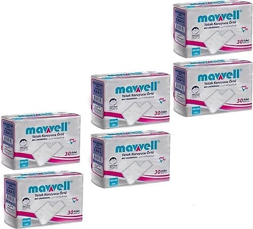 mavvell Yatak Koruyucu Alez Örtü 60 x 90 - 180 Adet / Koli