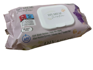 DIVARESE Islak Havlu / Mendil 90'lı x 12 Paket (1080 Yaprak)