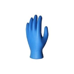 Has-Pet Mavi Pudrasız Nitril Ekstra Kalın Muayene Eldiveni (Large) 100'lü x Paket