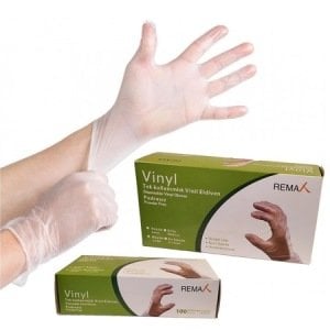 Remax Muayene Eldiveni Pudrasız Vinil (Large) 100'lü
