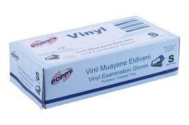POPPY Vinil Muayene Eldiveni Pudrasız 100'lü (Small)