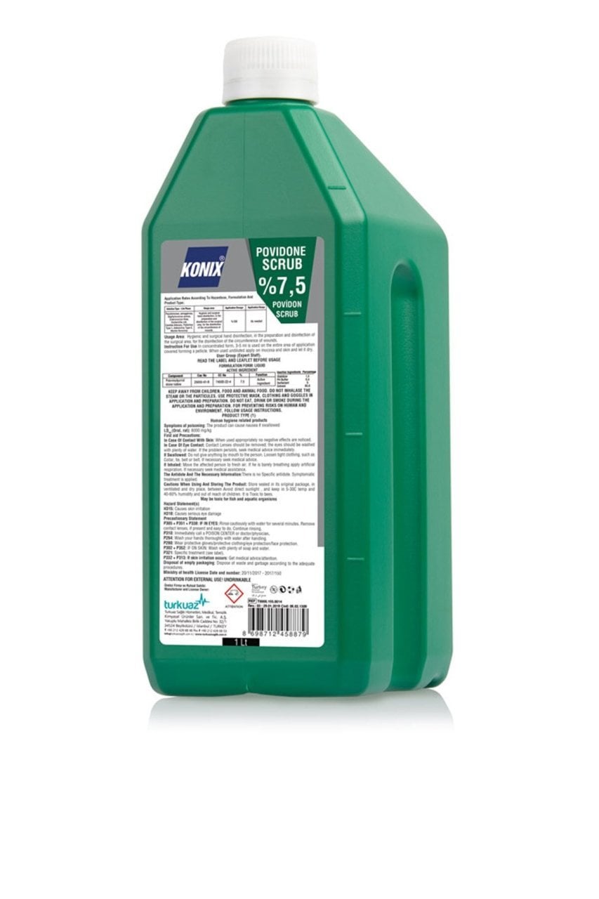 KONIX Scrub El Yıkama Sabunlu Dezenfektan 1000 ml