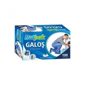 Burpak Tek Kullanımlık 100'lü Galoş (Mavi)