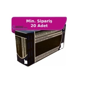 Bimel Siyah Pudrasız Nitril Eldiven (Medium) 100'lü Paket