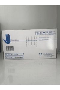 VALERIA Siyah Pudrasız Nitril Eldiven (Medium) 100'lü x 20 Pk - Koli