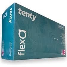 tenty flexa Pudrasız Lateks Muayene Eldiveni (Small) - 20 Paket / Koli