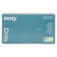 tenty flexa Pudrasız Lateks Muayene Eldiveni (Medium) - 20 Paket / Koli